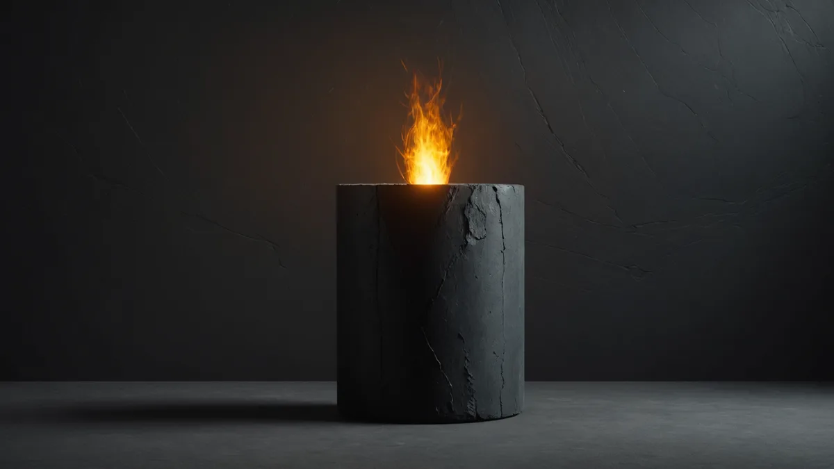 Abstract concept: overprovisioned database resources burning budget